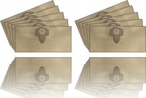 Odkurzacz przemysłowy Einhell Einhell dirt collection bag 2351260, 10 litres, pack of 5, vacuum cleaner bags (for cordless wet/dry vacuum cleaner TE-VC 18/10 Li) 2