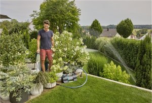 Gardena GARDENA garden pump 6300 SilentComfort (dark gray/stainless steel, 1,050 watts, Bluetooth, model 2023) 3