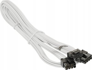 SeaSonic Seasonic 12VHPWR PCIe adapter cable, 90 angled (white, 75cm) 4