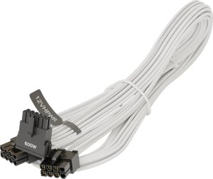 SeaSonic Seasonic 12VHPWR PCIe adapter cable, 90 angled (white, 75cm) 7