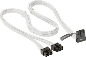 SeaSonic Seasonic 12VHPWR PCIe adapter cable, 90 angled (white, 75cm) 9