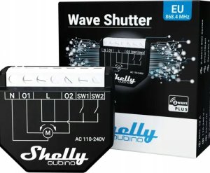 Shelly Shelly Qubino Wave Shutter, relay (black/white, 2 channels) 2