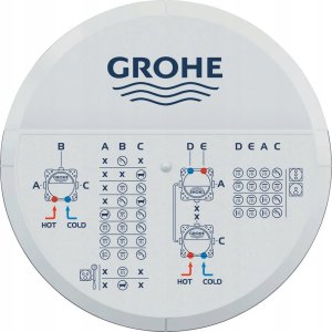 Bateria prysznicowa Grohe Grohe Rapido SmartBox universal Flush Mount Body, 1/2 3