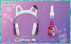 Słuchawki Ekids Słuchawki Nauszne Do Telefonu / Smartfona Na Mini Jack 3,5mm Dla Dziecka Dzieci / Koci Domek Gabi / Ga-140.uexv22 8