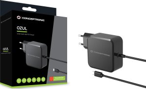 Ładowarka Conceptronic CONCEPTRONIC Ladegerät 1Port 100W, GaN USB-C      Desk PD sw 2
