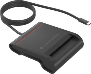 Czytnik Conceptronic CONCEPTRONIC Smart ID Card Reader USB-C SCR01BC schwarz 1