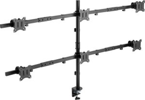 Equip Uchwyt biurkowy na 6 monitorów 17" - 32" (650160) 3