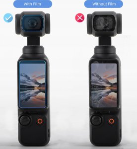 SunnyLife Zestaw Osłon Osłony 2x Osłona Na Ekran Oraz Obiektyw Do Dji Osmo Pocket 3 / Op3-bhm717-2 7