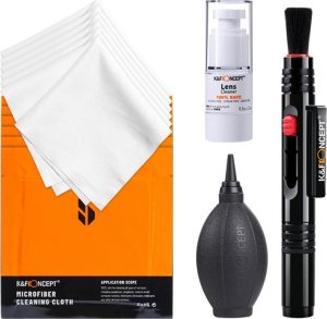 Kf Duży Zestaw Czyszczący 11w1 Do Optyki Obiektywu Aparatu Kamery K&f Concept / Sku.1618 2