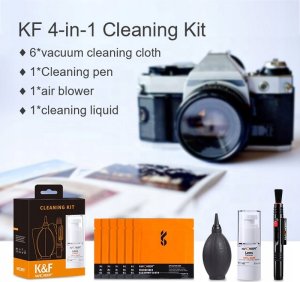 Kf Duży Zestaw Czyszczący 11w1 Do Optyki Obiektywu Aparatu Kamery K&f Concept / Sku.1618 3