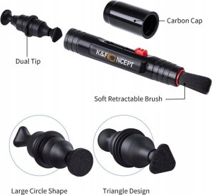 Kf Duży Zestaw Czyszczący 11w1 Do Optyki Obiektywu Aparatu Kamery K&f Concept / Sku.1618 5