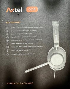 Słuchawki Axtel Axtel One UC stereo USB-A 4