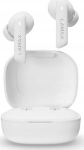 Słuchawki Lamax LAMAX In-Ear Clips1 ANC  white BT 5.3 Akku 44 Std. retail 9