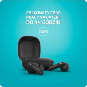 Słuchawki Lamax LAMAX In-Ear Clips1 ANC  black BT 5.3 Akku 44 Std. 6