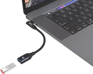 Adapter USB Conceptronic USB-A - USB-C Czarny  (ABBY19B) 6
