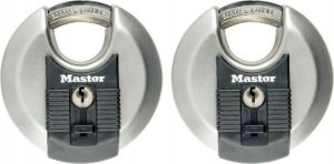 MasterLock Master Lock Padlock 2-Disc Stainless Steel (70mm) M40E 2