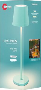 Century Century LED Lamp LUME Plus turquoise 2,2W 2700K Dimm. 3