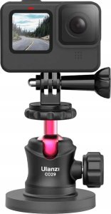 Ulanzi Uchwyt Przyssawka Magnetyczna + Głowica Kulowa 3d Do Kamery Gopro Sjcam Xiaomi Dji Insta360 / Ulanzi / C029 8