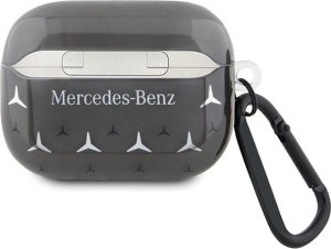 Mercedes Mercedes Large Star Pattern - Etui AirPods Pro 2 (czarny) 2
