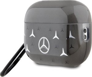 Mercedes Mercedes Large Star Pattern - Etui AirPods Pro 2 (czarny) 3