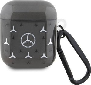 Mercedes Mercedes Large Star Pattern - Etui AirPods 1/2 gen (czarny) 1