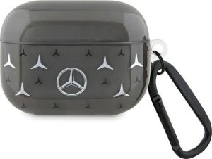 Mercedes Mercedes Large Star Pattern - Etui AirPods Pro (czarny) 1