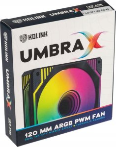 Kolink Kolink Umbra X ARGB High Performance PWM Lüfter - 120mm, schwarz 6
