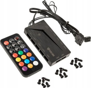 Kolink Kolink Umbra X 120mm ARGB High Performance PWM Fan Triple Pack - Black 6