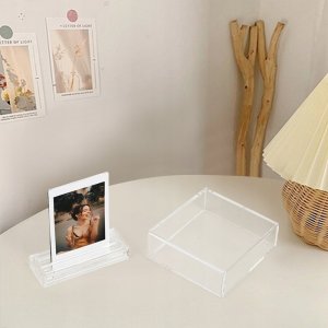 Ramka LoveInstant Pudełko Ramka Na Zdjęcia Do Fuji Instax Square Link Sq40 Sq1 Sq6 Sq10 Sq20 / Przezroczysta 10