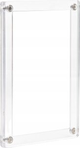 Ramka LoveInstant Ramka Magnetyczna Magnes Na 2x Zdjęcie Do Canon Polaroid Hp Kodak Agfa Zink / Przezroczysta 2