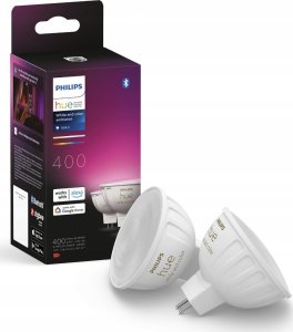 Philips Philips Hue LED Lampe MR16 2pack Set 400lm White Color Amb. 1