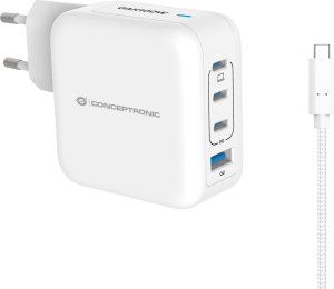 Ładowarka Conceptronic CONCEPTRONIC Ladegerät 4Port 100W,3xUSB-C,1xUSB-A   1.5m  ws 1