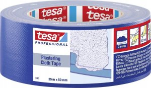 Tesa Tesa Plastering Cloth Tape 25m x 31mm blue 04363 1