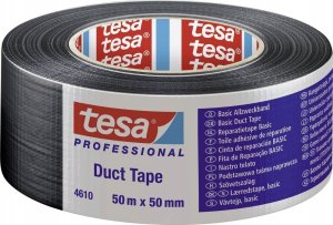 Tesa Tesa Duct Tape  50m x 50mm black 04610 1