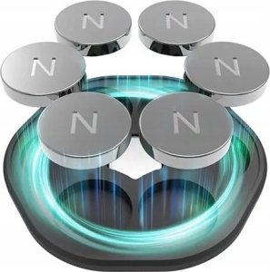 SunnyLife Uchwyt Magnetyczny Mocowanie Płytka Na Magnes Do Kamery Aparatu Gimbala Telefonu Na Gwint 1/4"" / Dz753-d 4