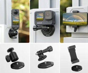 SunnyLife Uchwyt Magnetyczny Mocowanie Płytka Na Magnes Do Kamery Aparatu Gimbala Telefonu Na Gwint 1/4"" / Dz753-d 7