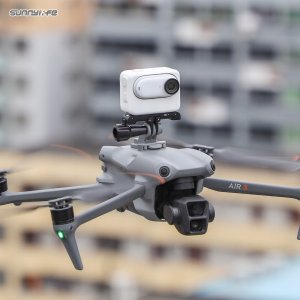 SunnyLife Mocowanie Uchwyt Na Gopro Insta360 Sjcam Xiaomi Gwint 1/4"" Do Dji Air 3 / Gz695 8