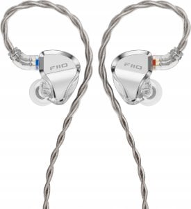 Słuchawki FiiO FiiO JH5  silver - Hybrydowe IEM 1x DD 4x BA 1