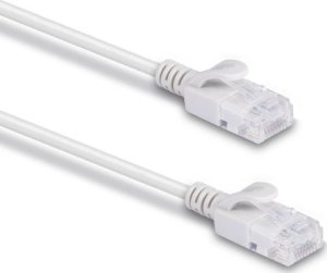Lindy LINDY Patchkabel Cat.6A U/UTP Ultra Slim grau 1m 4