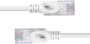 Lindy LINDY Patchkabel Cat.6A U/UTP Ultra Slim grau 1m 5