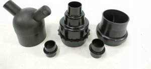 Einhell Einhell extraction system TE-VE 550/1 A, extraction station (red/black, 550 watts) 5