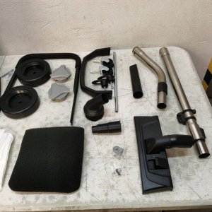 Odkurzacz przemysłowy Einhell Einhell TE-VC 2340 SACL, wet/dry vacuum cleaner (burgundy red/stainless steel) 3