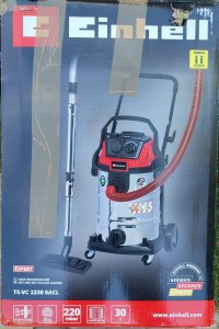 Odkurzacz przemysłowy Einhell Einhell TE-VC 2230 SACL, wet/dry vacuum cleaner (red/stainless steel) 2