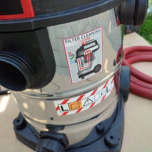 Odkurzacz przemysłowy Einhell Einhell TE-VC 2230 SACL, wet/dry vacuum cleaner (red/stainless steel) 6