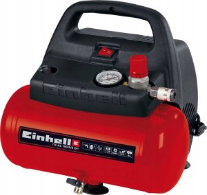 Sprężarka Einhell Einhell Compressor TC-AC 190/6/8 OF Set (red/black, 1,200 watts, tire inflator, compressed air hose) 4