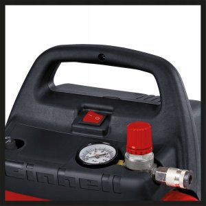 Sprężarka Einhell Einhell Compressor TC-AC 190/6/8 OF Set (red/black, 1,200 watts, tire inflator, compressed air hose) 5
