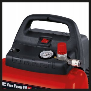 Sprężarka Einhell Einhell Compressor TC-AC 190/6/8 OF Set (red/black, 1,200 watts, tire inflator, compressed air hose) 9