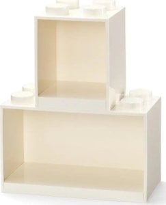 Room Copenhagen Room Copenhagen LEGO Brick Shelf 8+4, Set 41171735 (white, 2 shelves) 1