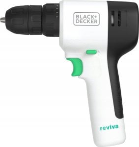 Wiertarko-wkrętarka Black+Decker BLACK+DECKER reviva cordless drill/driver, 12 volts (white/black, integrated Li-ion battery 1.5 Ah) 1