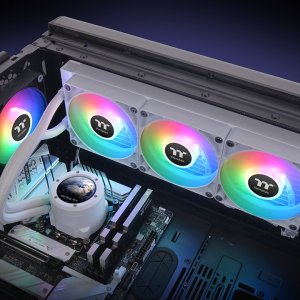 Chłodzenie wodne Thermaltake TH360 V2 Ultra ARGB Sync Snow Edition (CL-W405-PL12SW-A) 6